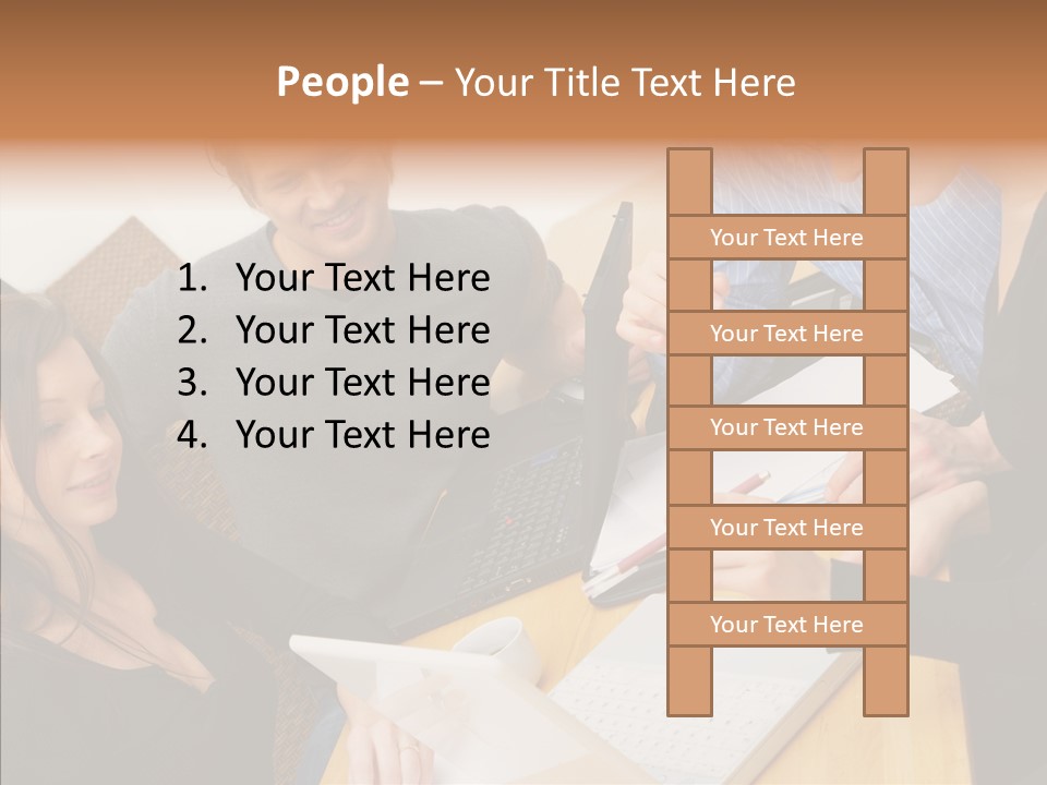 Corporation Corporate Team PowerPoint Template