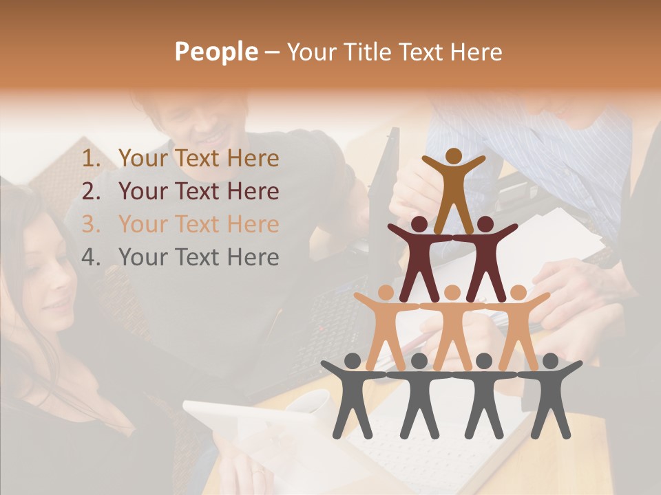 Corporation Corporate Team PowerPoint Template