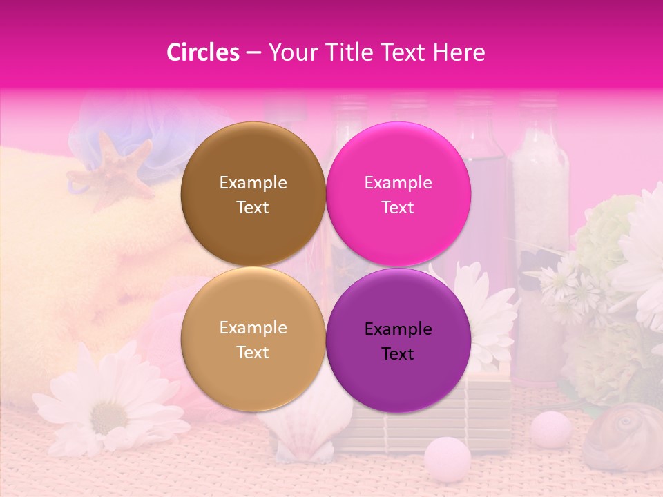 Clean Beauty Sponge PowerPoint Template