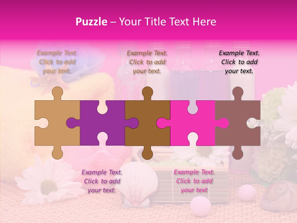 Clean Beauty Sponge PowerPoint Template