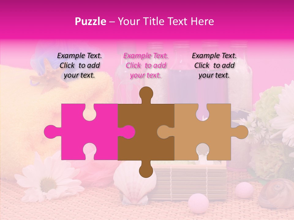 Clean Beauty Sponge PowerPoint Template