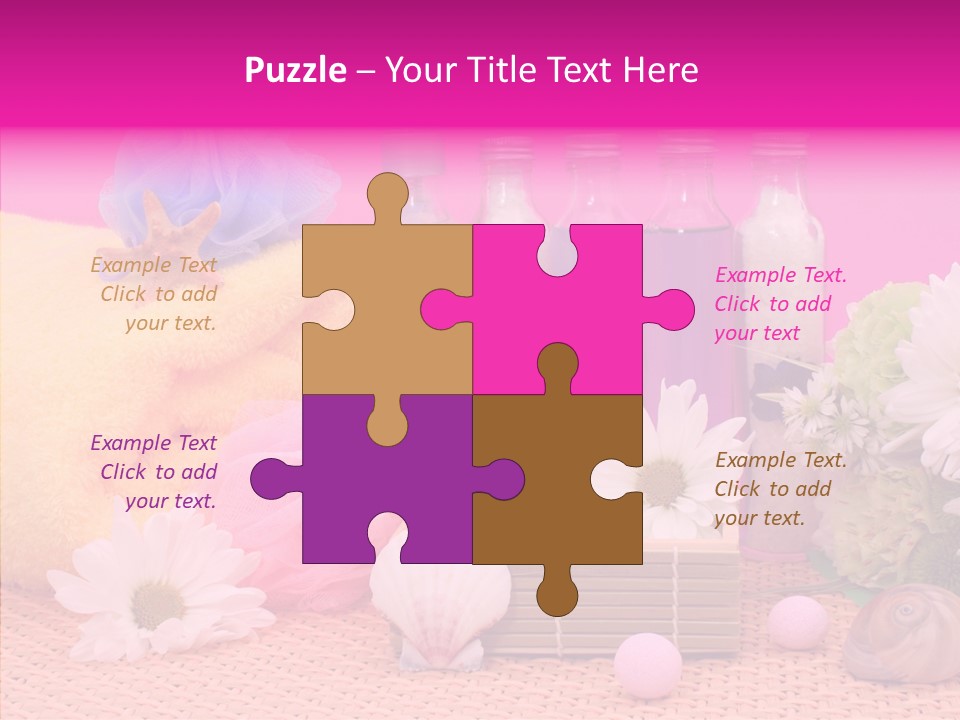 Clean Beauty Sponge PowerPoint Template