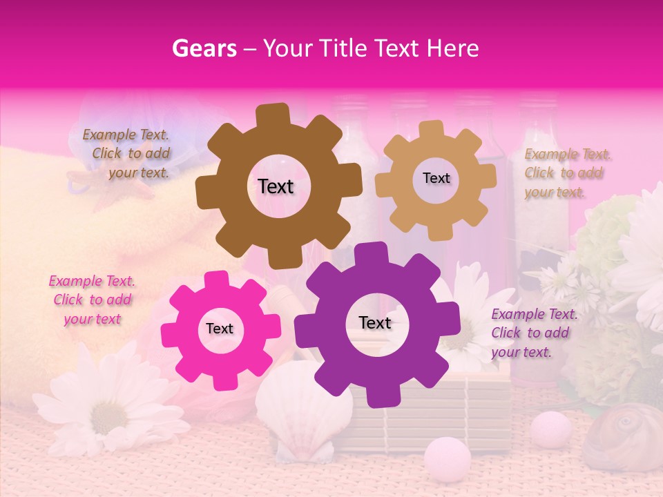 Clean Beauty Sponge PowerPoint Template