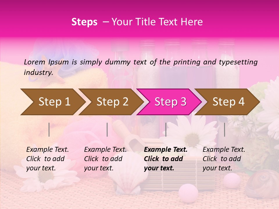 Clean Beauty Sponge PowerPoint Template