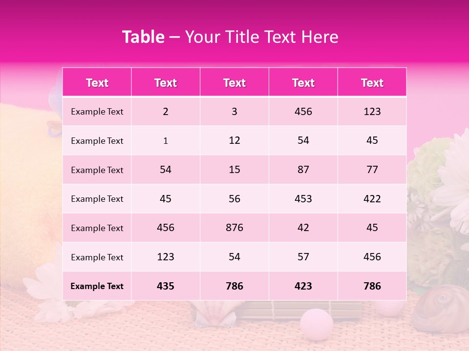 Clean Beauty Sponge PowerPoint Template