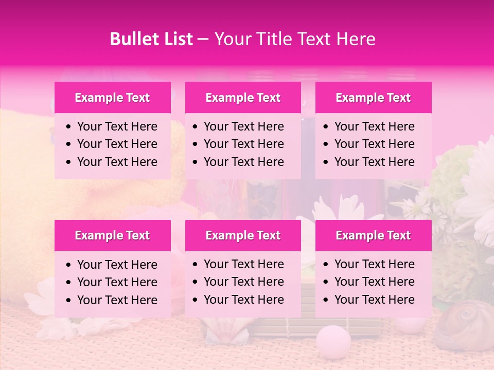 Clean Beauty Sponge PowerPoint Template