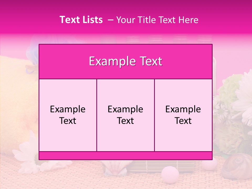 Clean Beauty Sponge PowerPoint Template