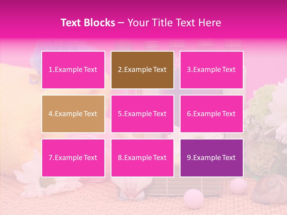 Clean Beauty Sponge PowerPoint Template