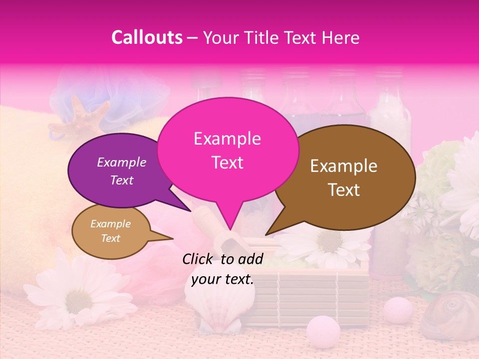 Clean Beauty Sponge PowerPoint Template