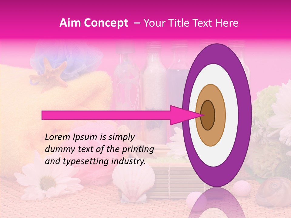 Clean Beauty Sponge PowerPoint Template