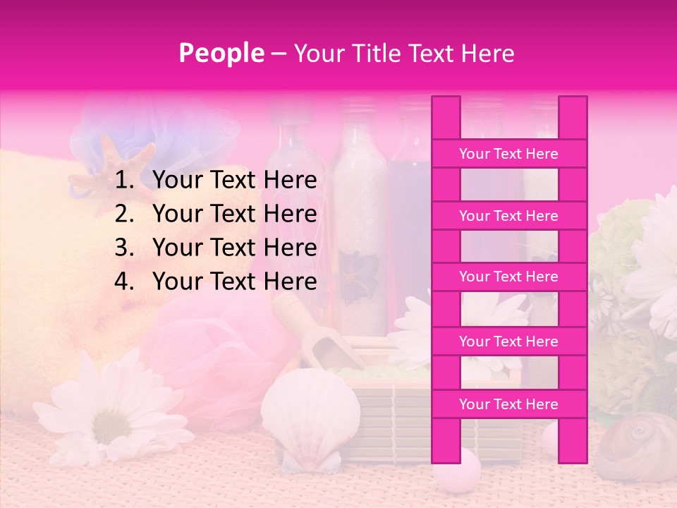 Clean Beauty Sponge PowerPoint Template