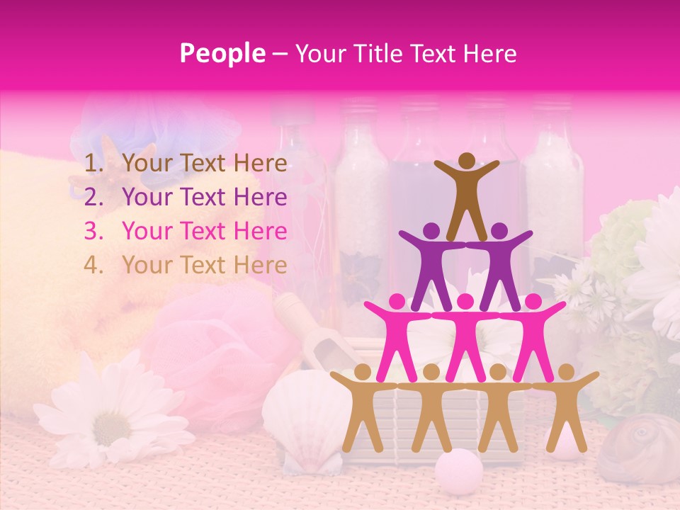 Clean Beauty Sponge PowerPoint Template