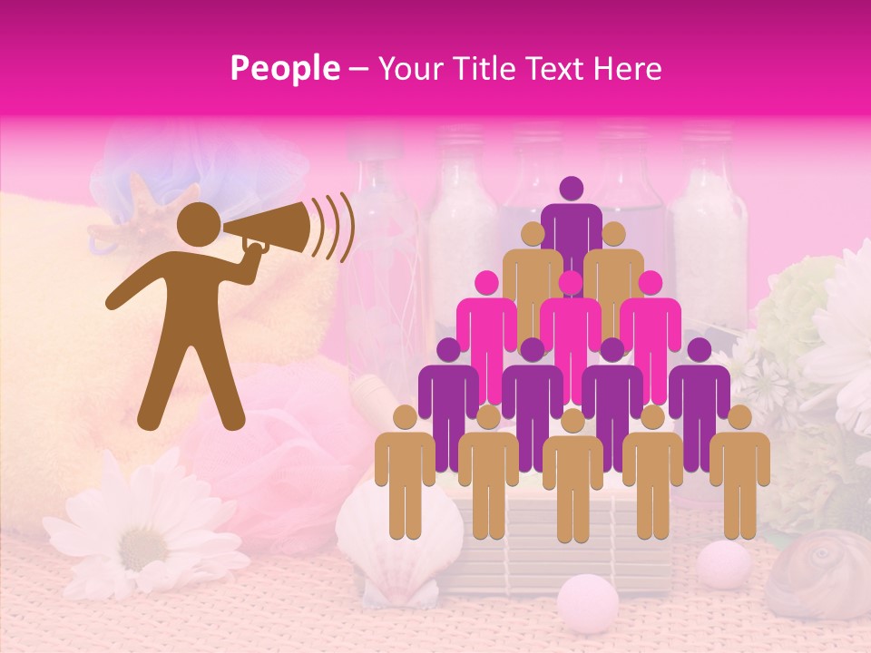 Clean Beauty Sponge PowerPoint Template