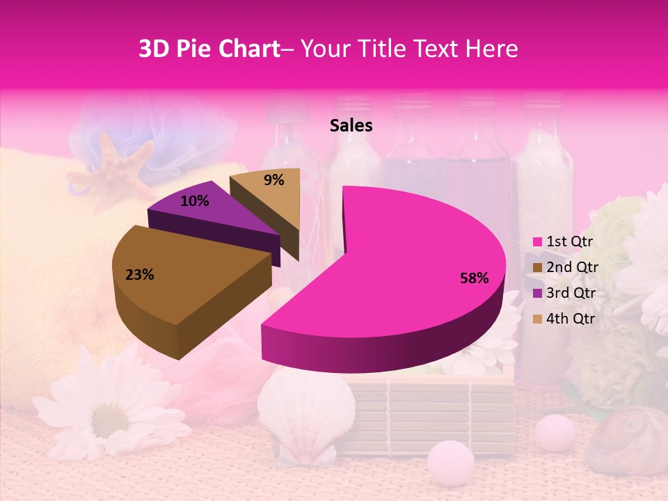 Clean Beauty Sponge PowerPoint Template