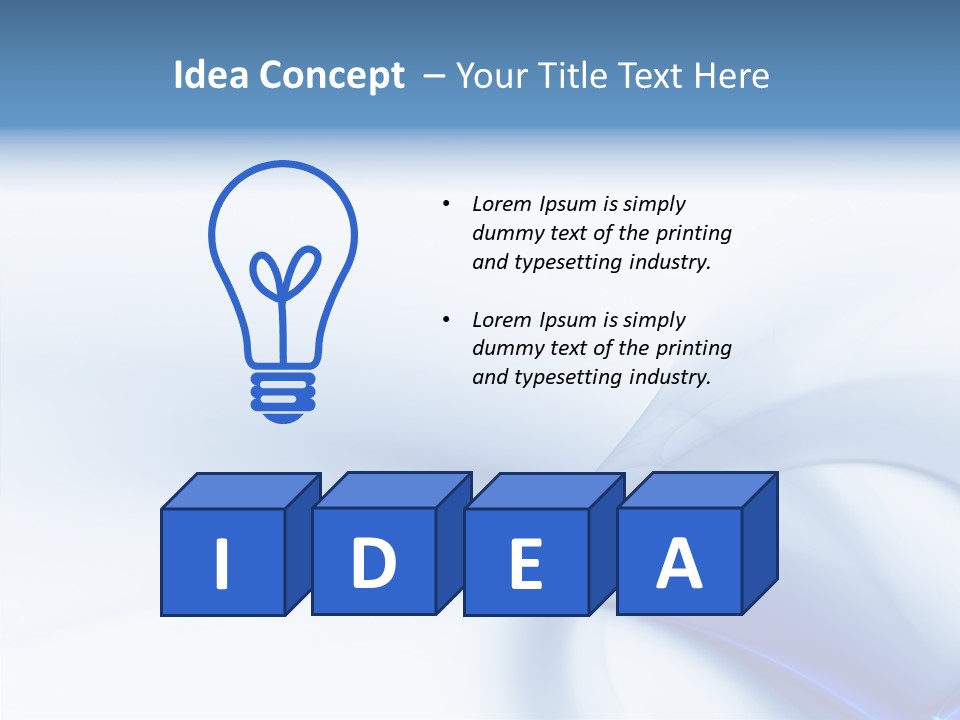 Illustration Future Wireframe PowerPoint Template