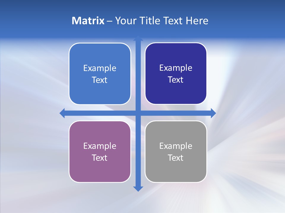 Shining White Light PowerPoint Template