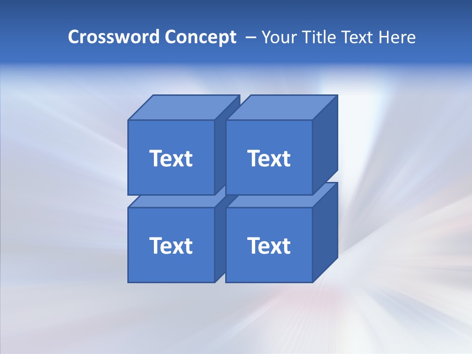 Shining White Light PowerPoint Template