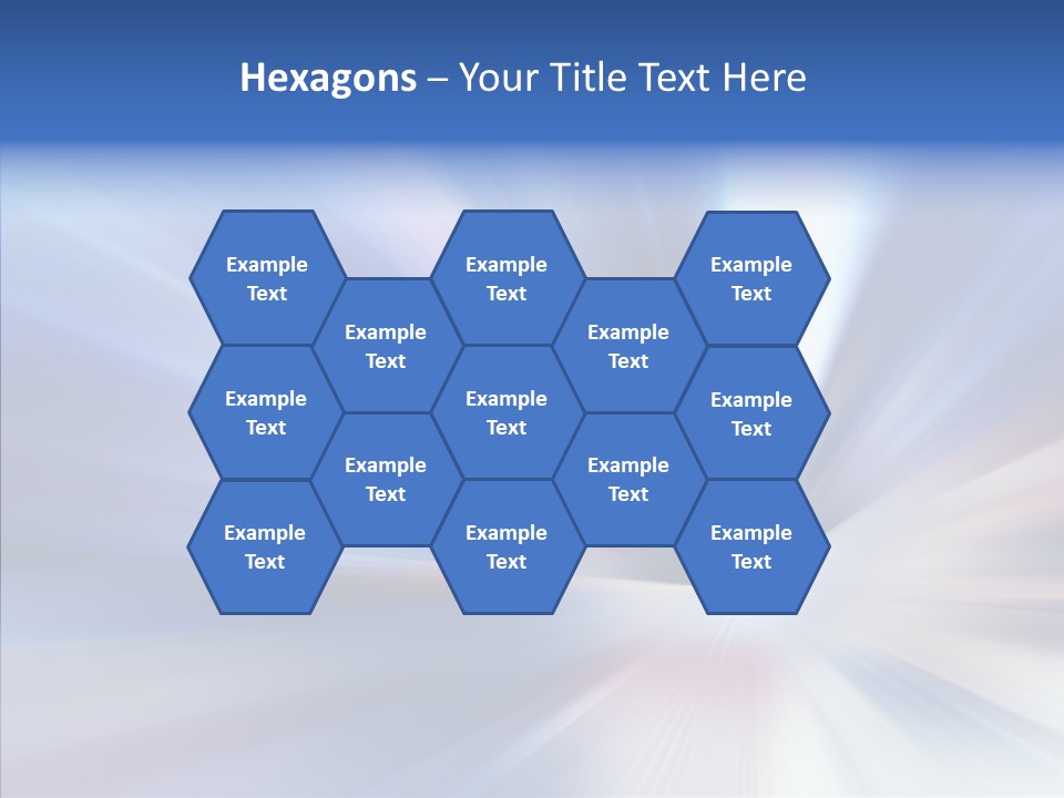 Shining White Light PowerPoint Template