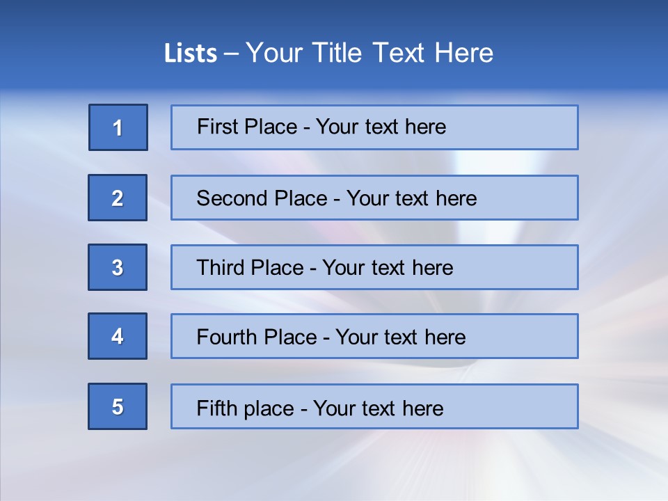 Shining White Light PowerPoint Template