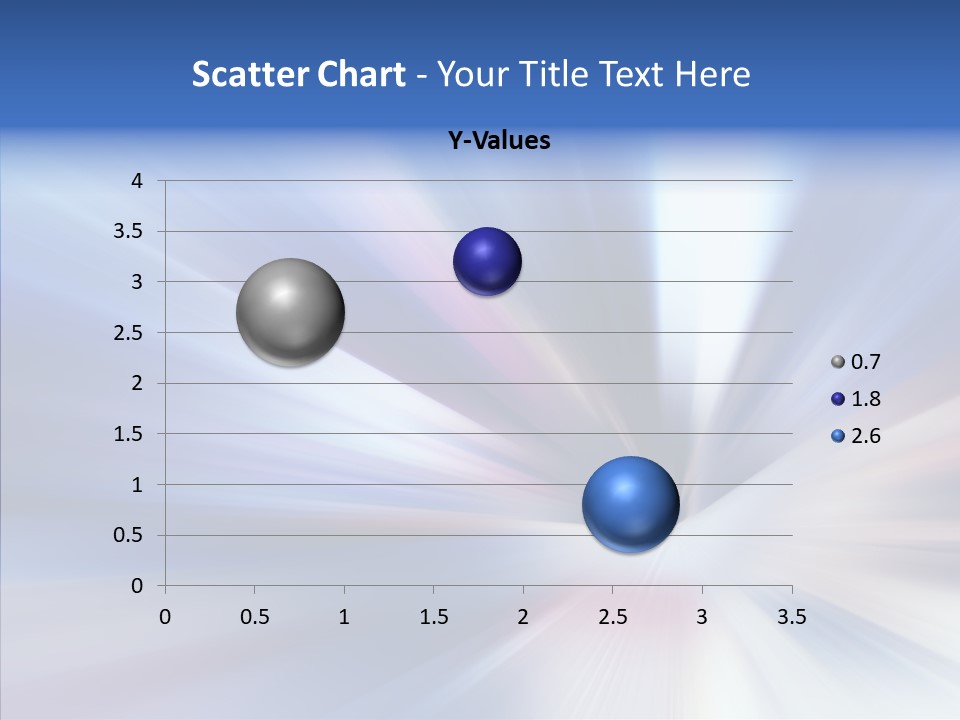 Shining White Light PowerPoint Template