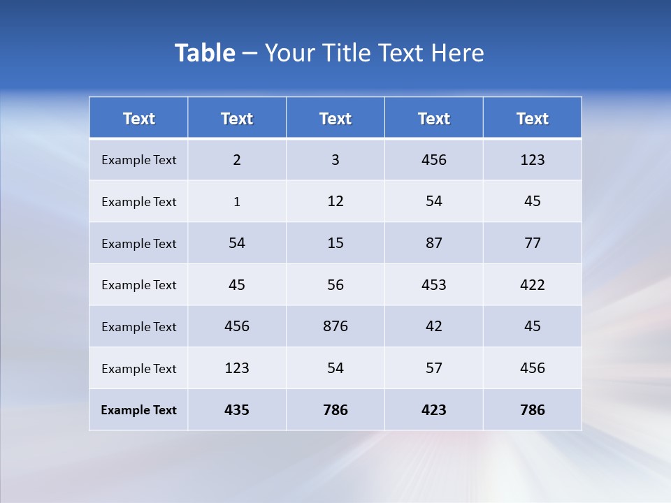 Shining White Light PowerPoint Template