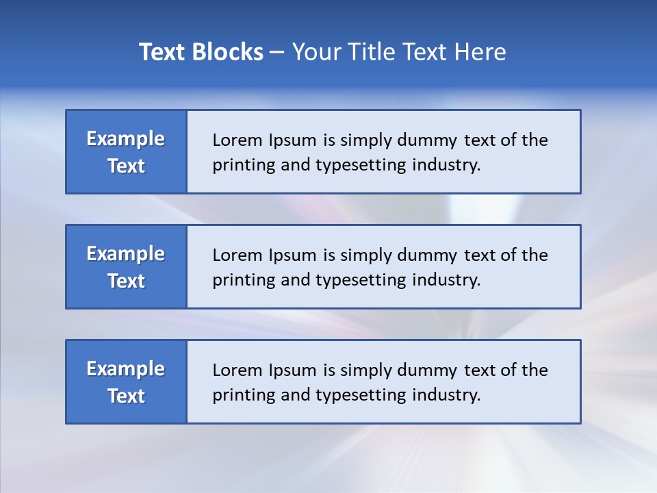 Shining White Light PowerPoint Template