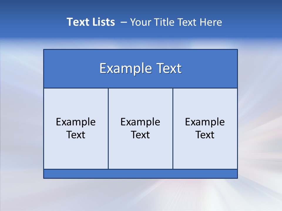 Shining White Light PowerPoint Template
