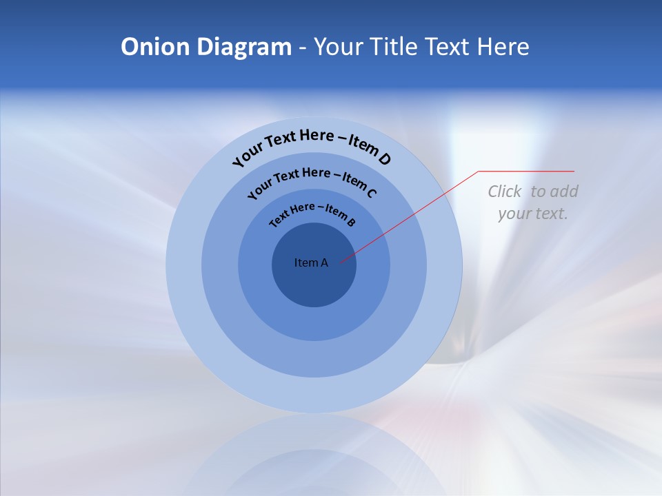 Shining White Light PowerPoint Template