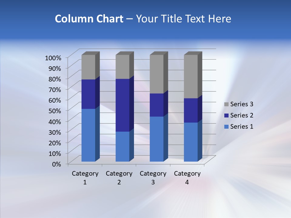 Shining White Light PowerPoint Template