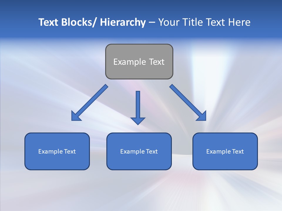 Shining White Light PowerPoint Template