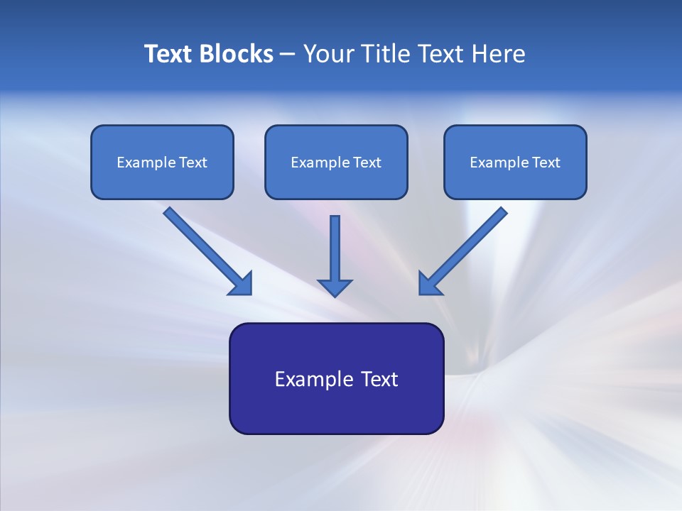 Shining White Light PowerPoint Template