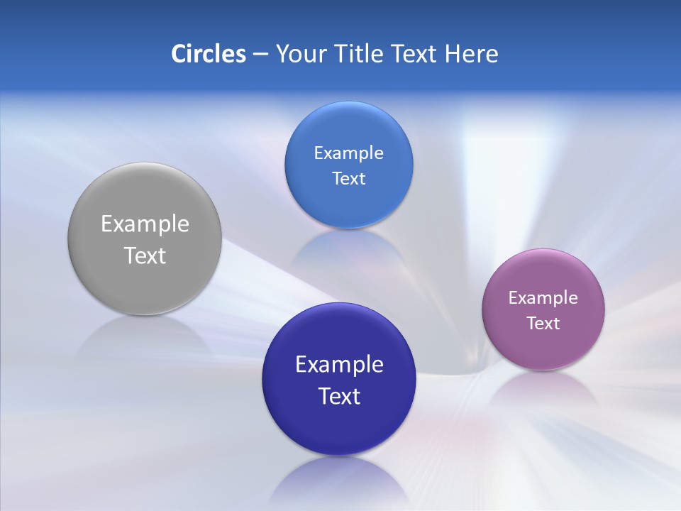 Shining White Light PowerPoint Template