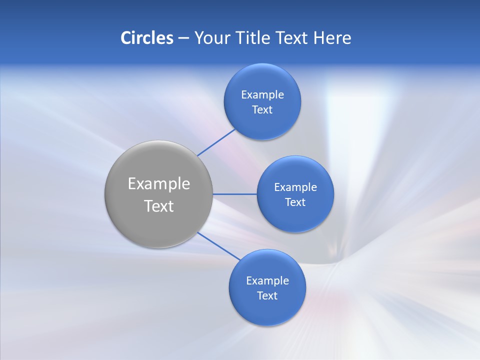 Shining White Light PowerPoint Template