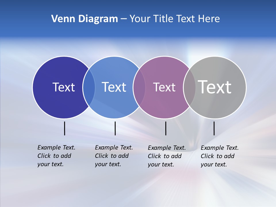 Shining White Light PowerPoint Template