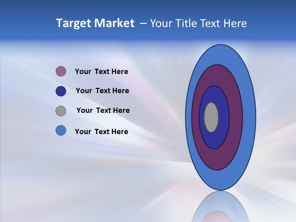 Shining White Light PowerPoint Template