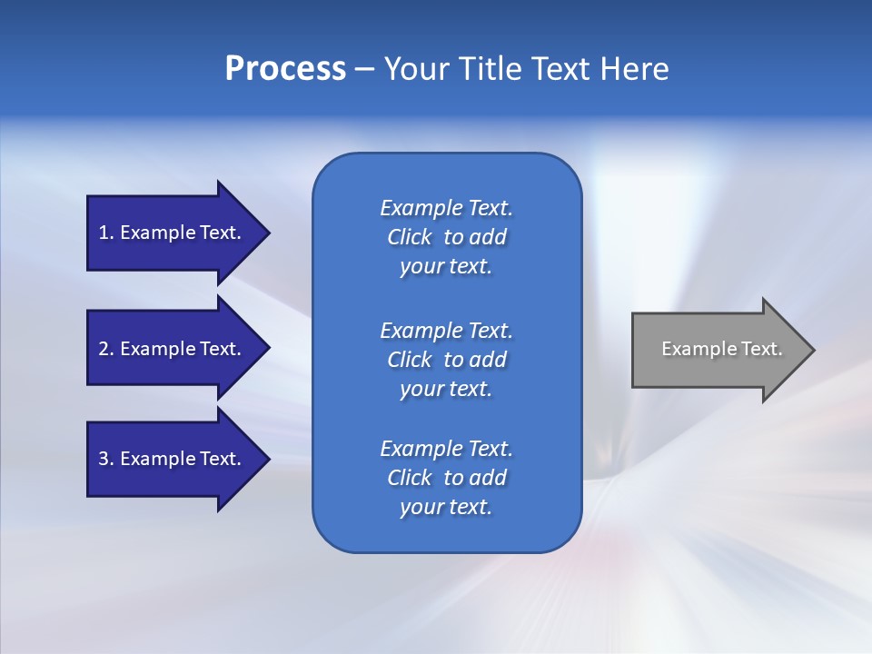 Shining White Light PowerPoint Template