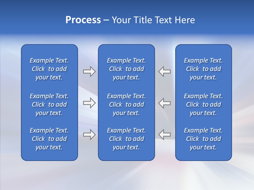 Shining White Light PowerPoint Template