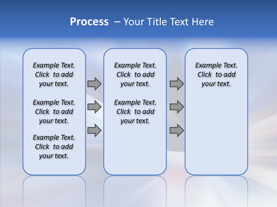 Shining White Light PowerPoint Template