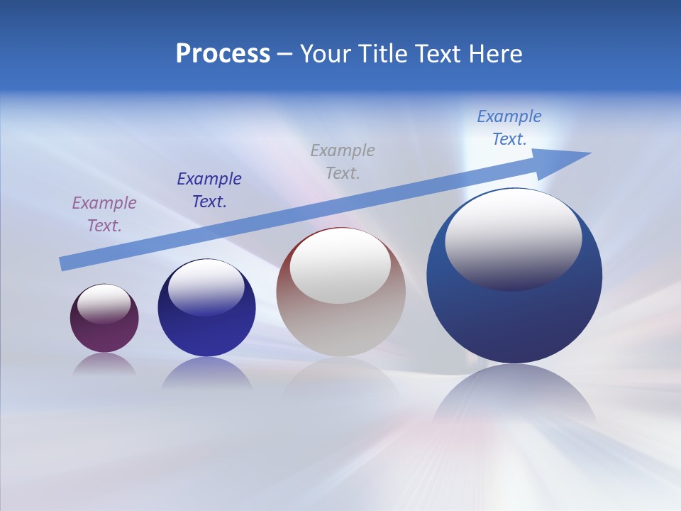 Shining White Light PowerPoint Template