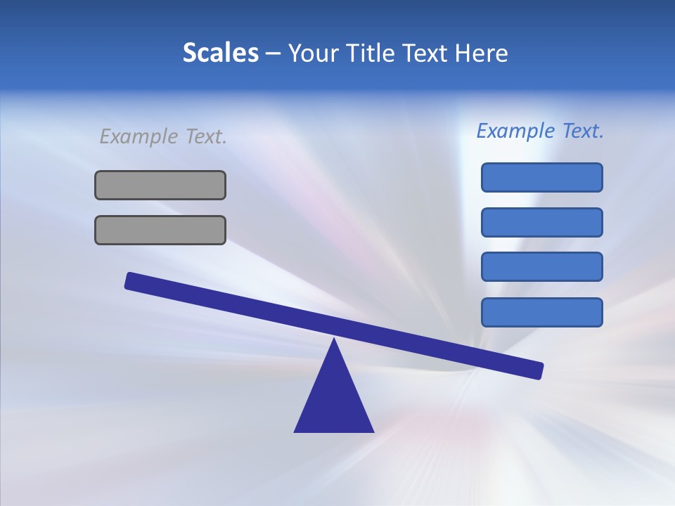 Shining White Light PowerPoint Template