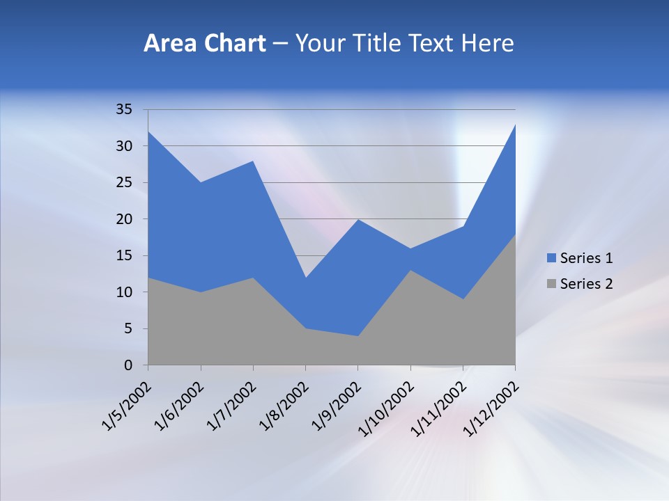 Shining White Light PowerPoint Template