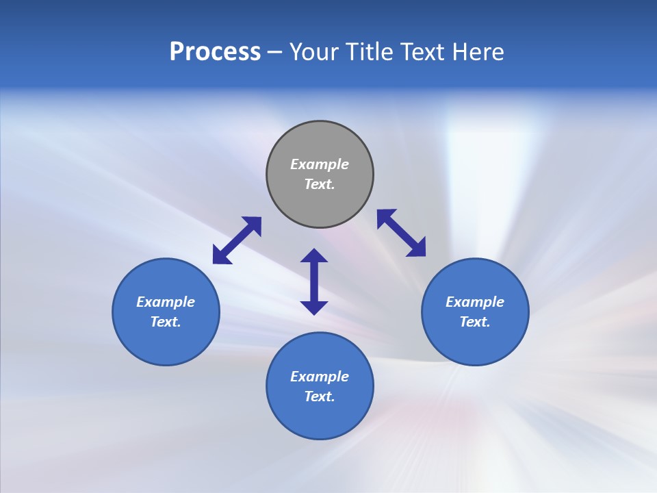 Shining White Light PowerPoint Template