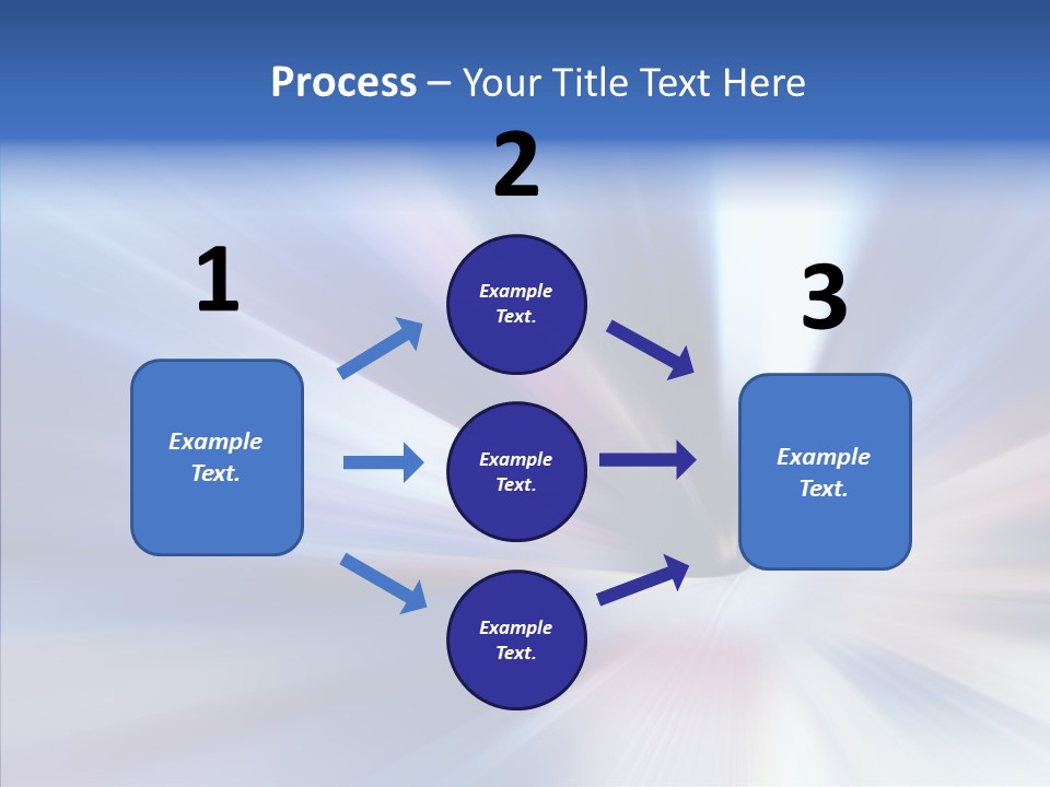 Shining White Light PowerPoint Template