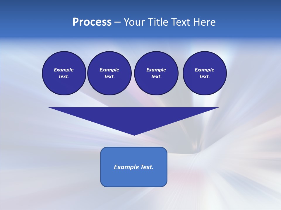 Shining White Light PowerPoint Template