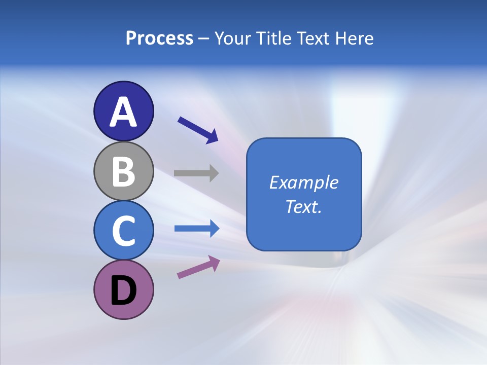 Shining White Light PowerPoint Template