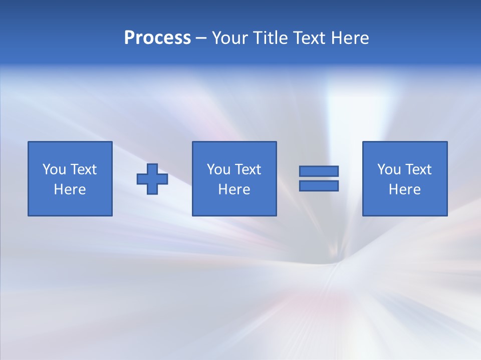 Shining White Light PowerPoint Template