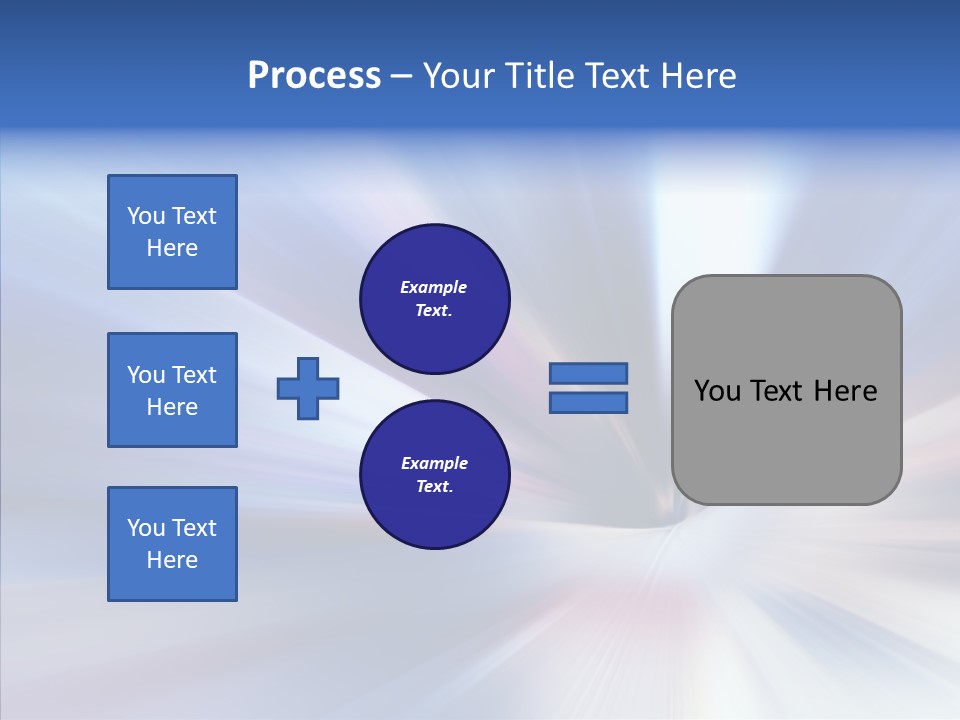 Shining White Light PowerPoint Template