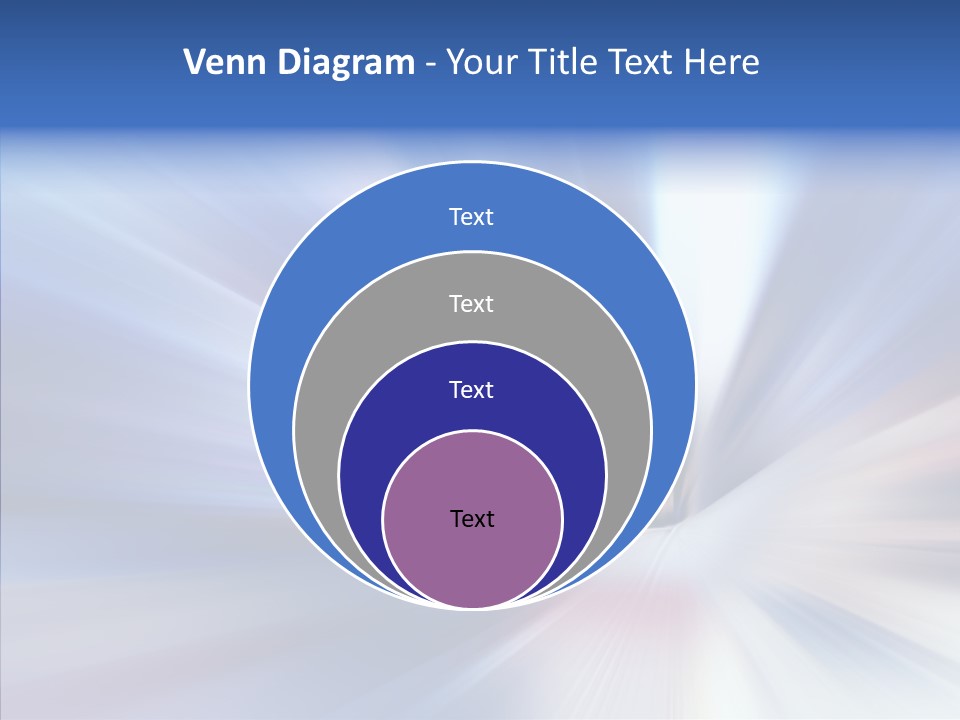 Shining White Light PowerPoint Template