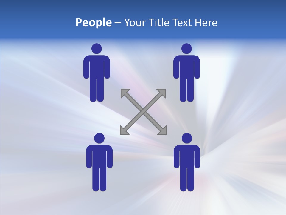 Shining White Light PowerPoint Template