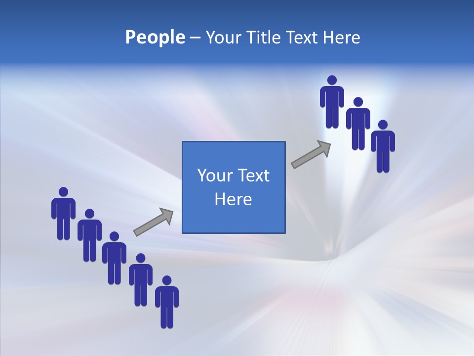 Shining White Light PowerPoint Template